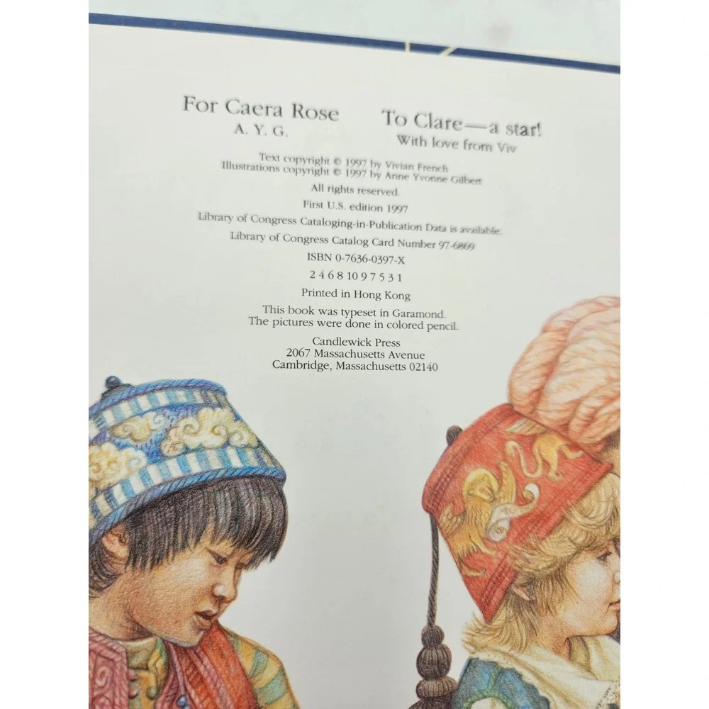 A Christmas Star Called Hannah Vivian French Kids Holiday Picture Book